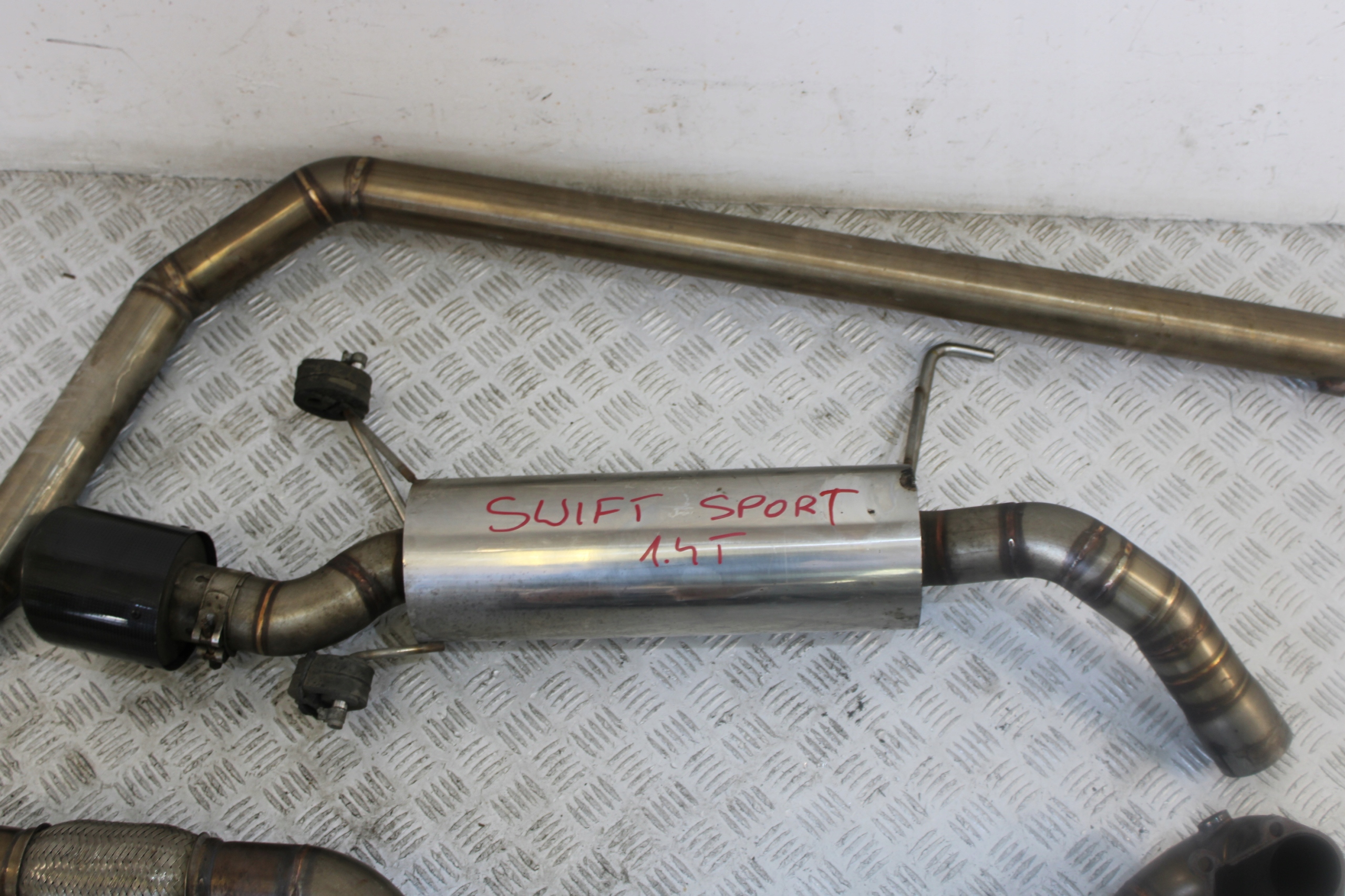 muffler, exhaust SWIFT SPORT VI 6 MK8