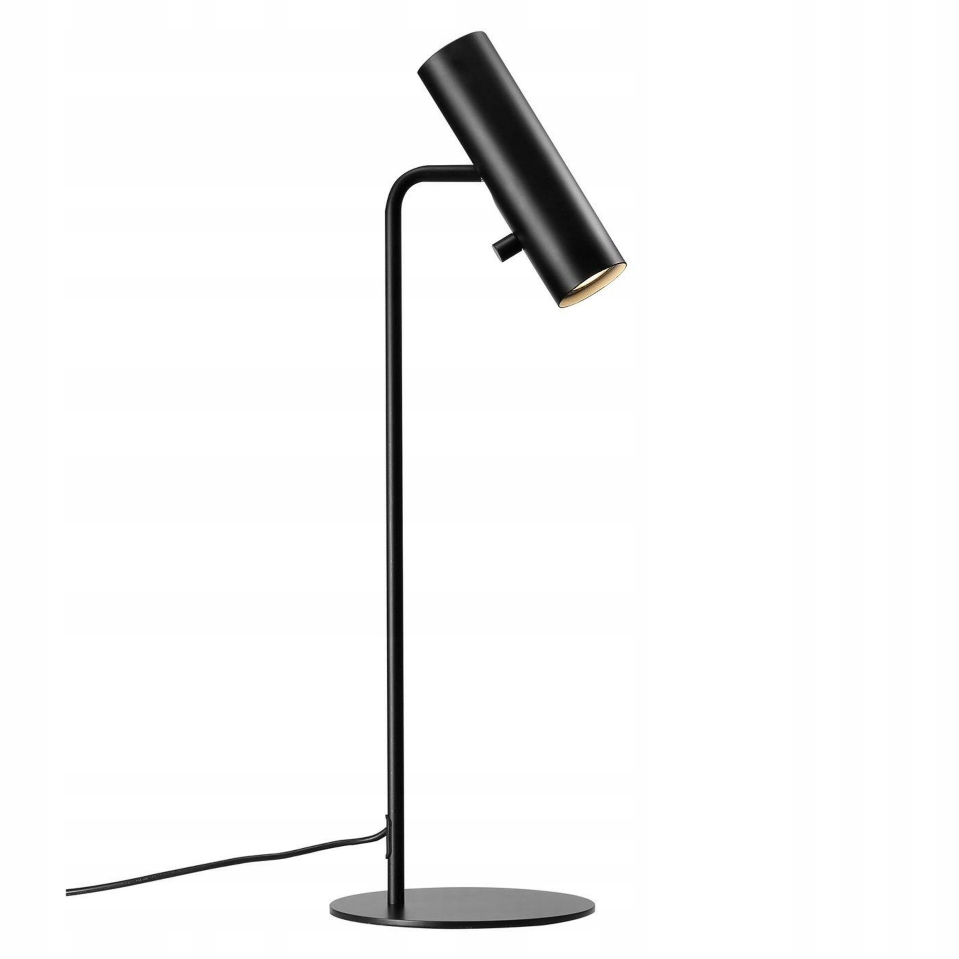 Nordlux Mib 6 stolná lampa čierna, 1x8W GU10, kov, 65 cm