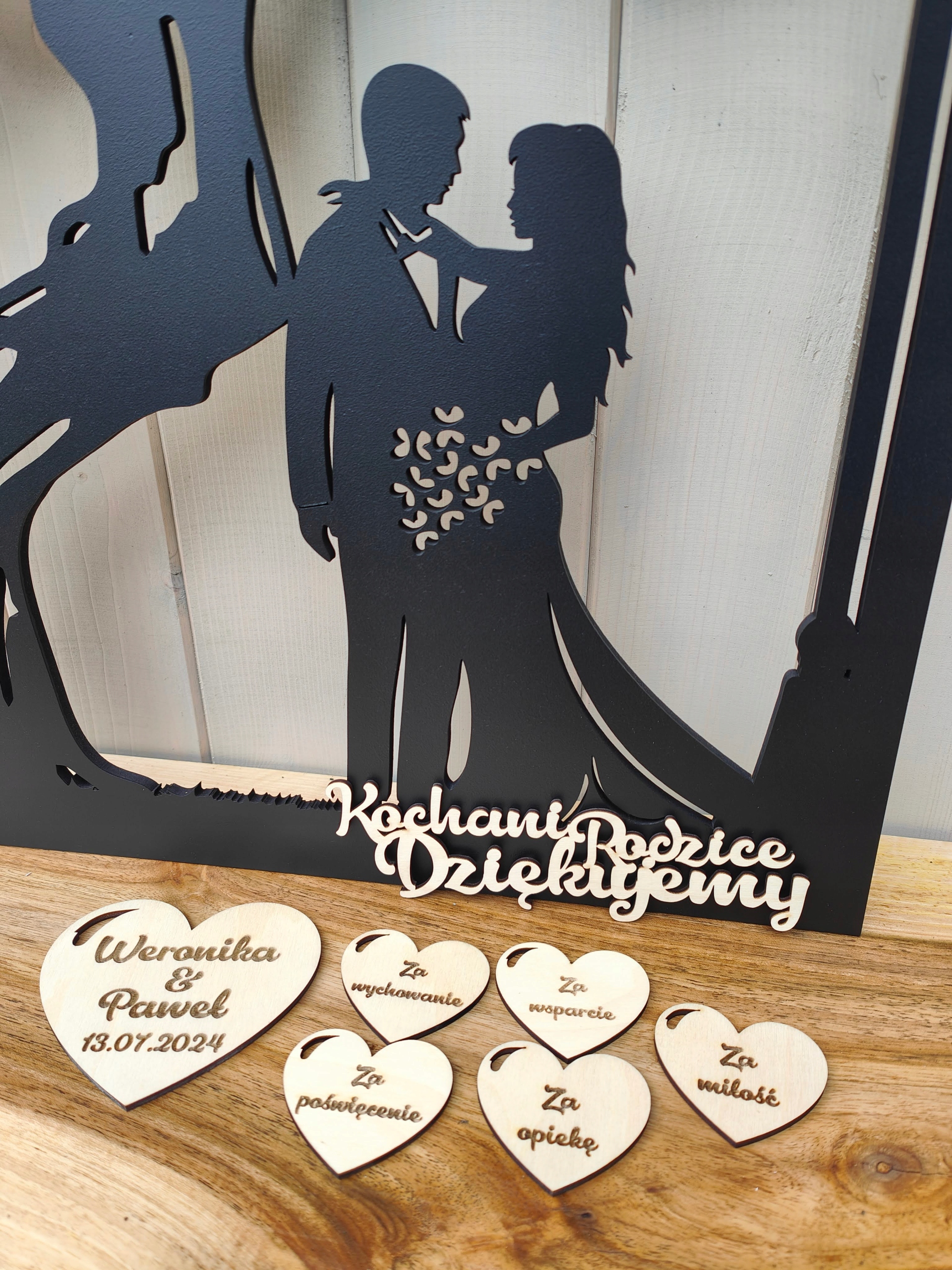 Drzewo z mchem chrobotkiem 40 PARA MŁODA podziękowanie ślub mech chrobotek Wysokość produktu 40 cm