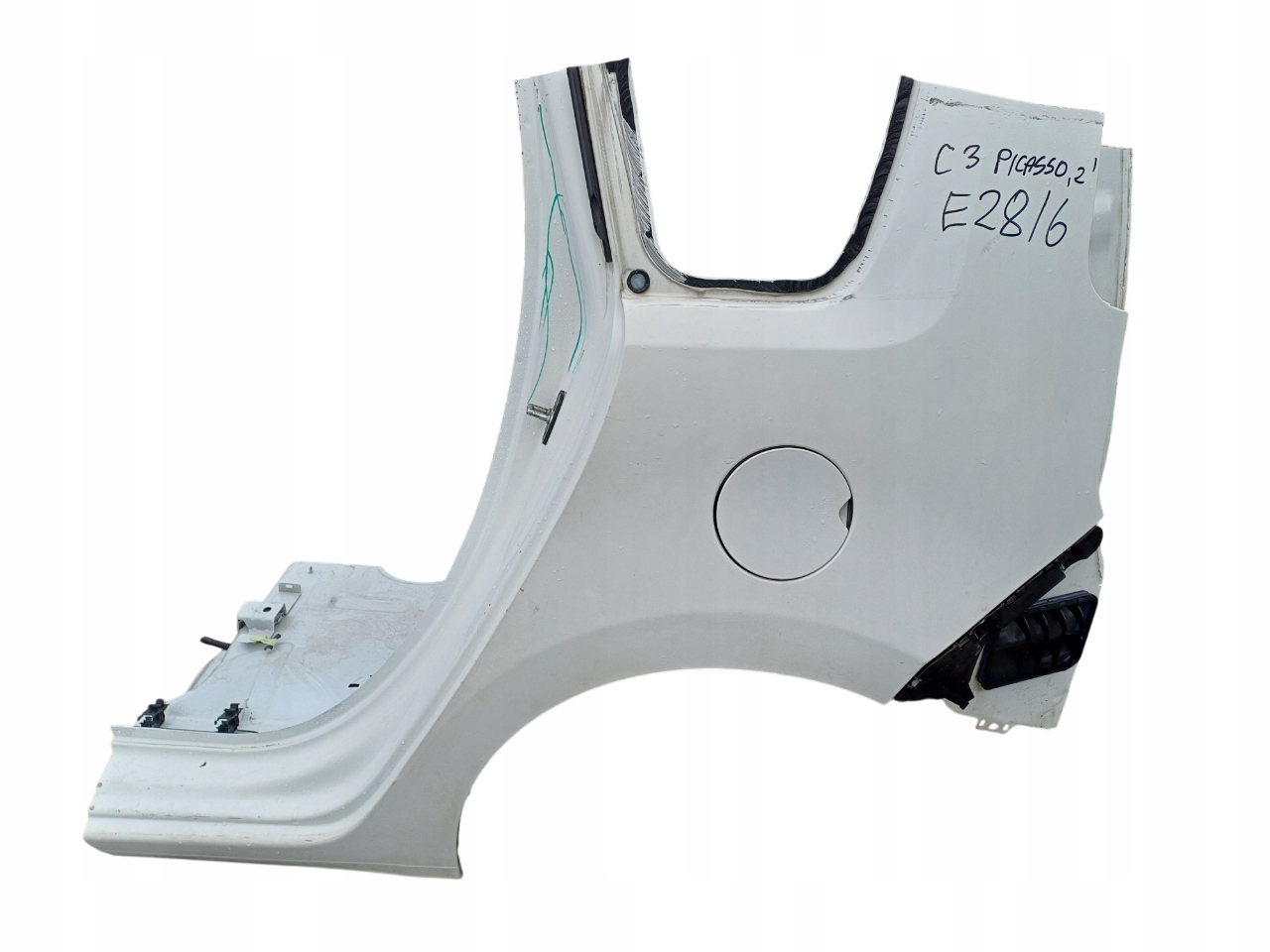 CITROEN C3 PICASSO 08- ĆWIARTKA BŁOTNIK LEWY TYŁ EWPB