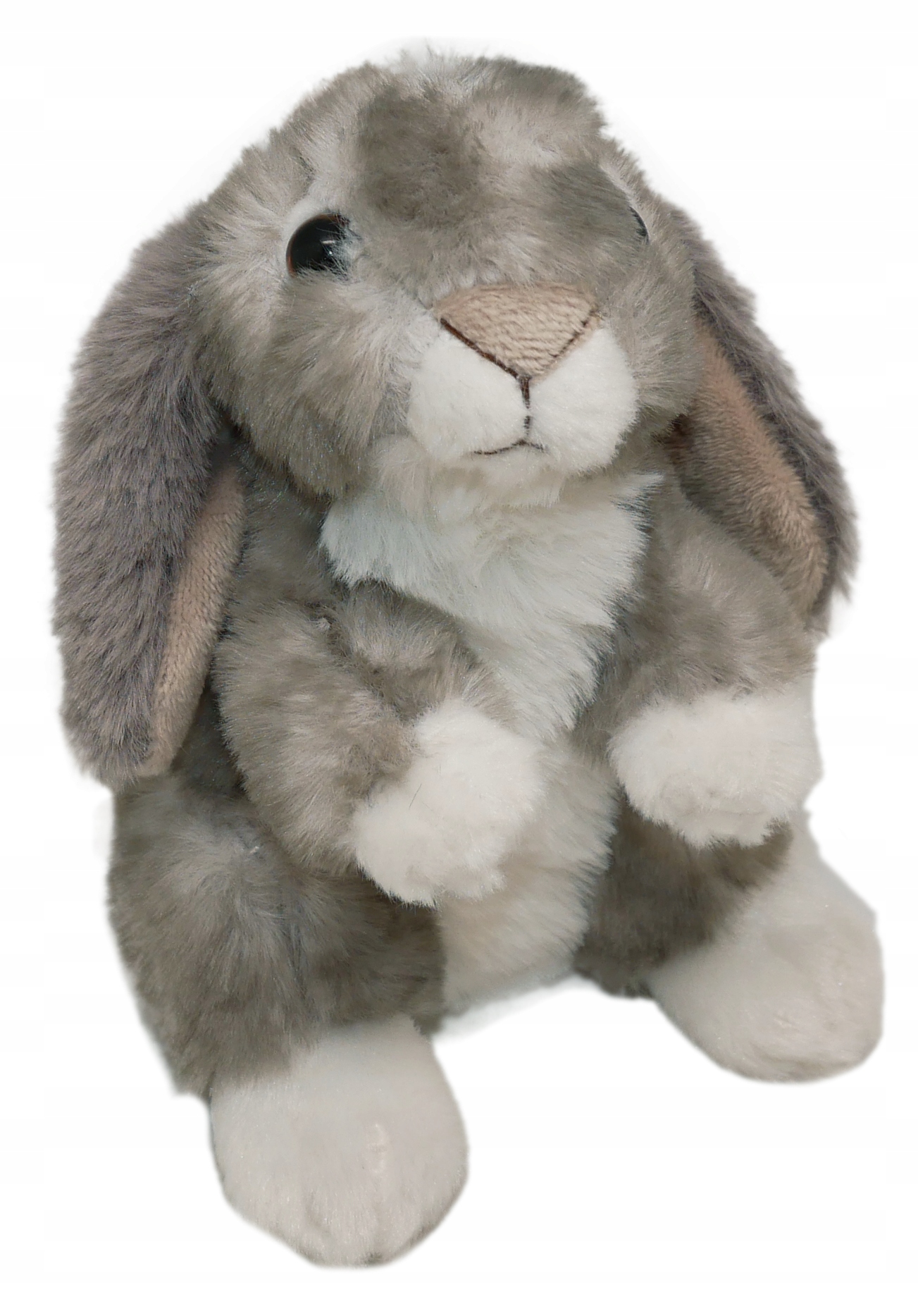 SZARY KRÓLIK pluszak MASKOTKA króliczek ZAJĄC