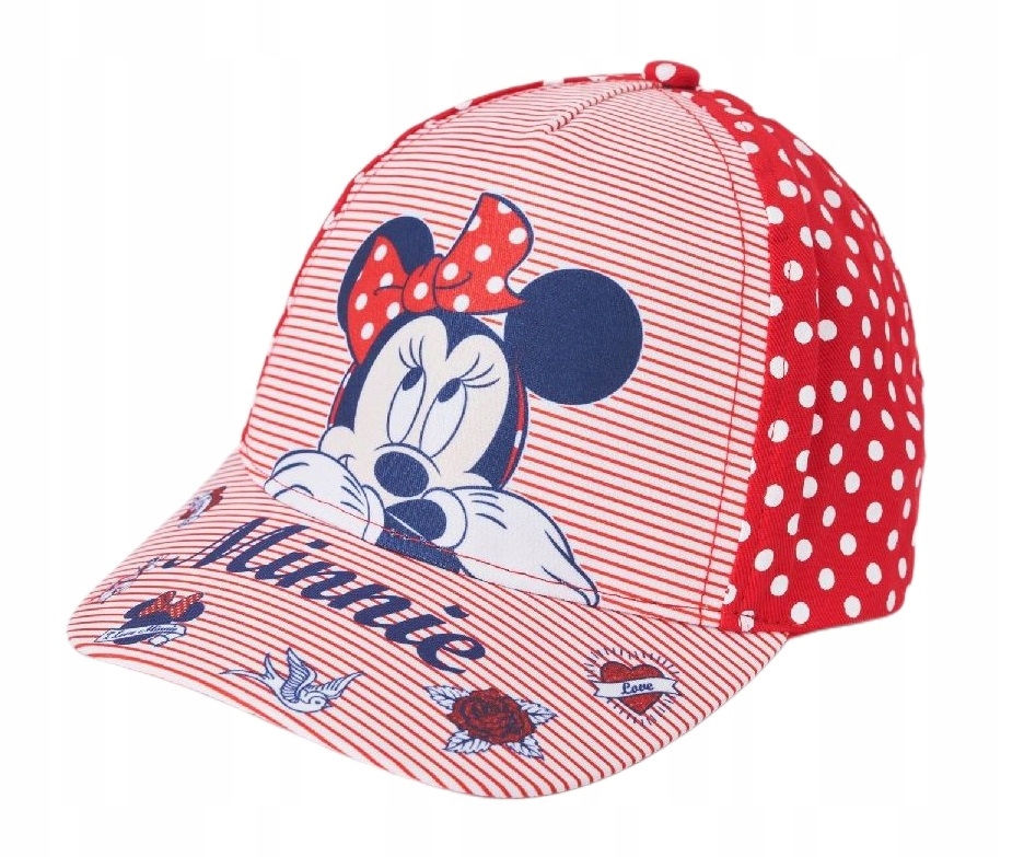 

Czerwona czapka niemowlęca Disney Minnie Mouse 50