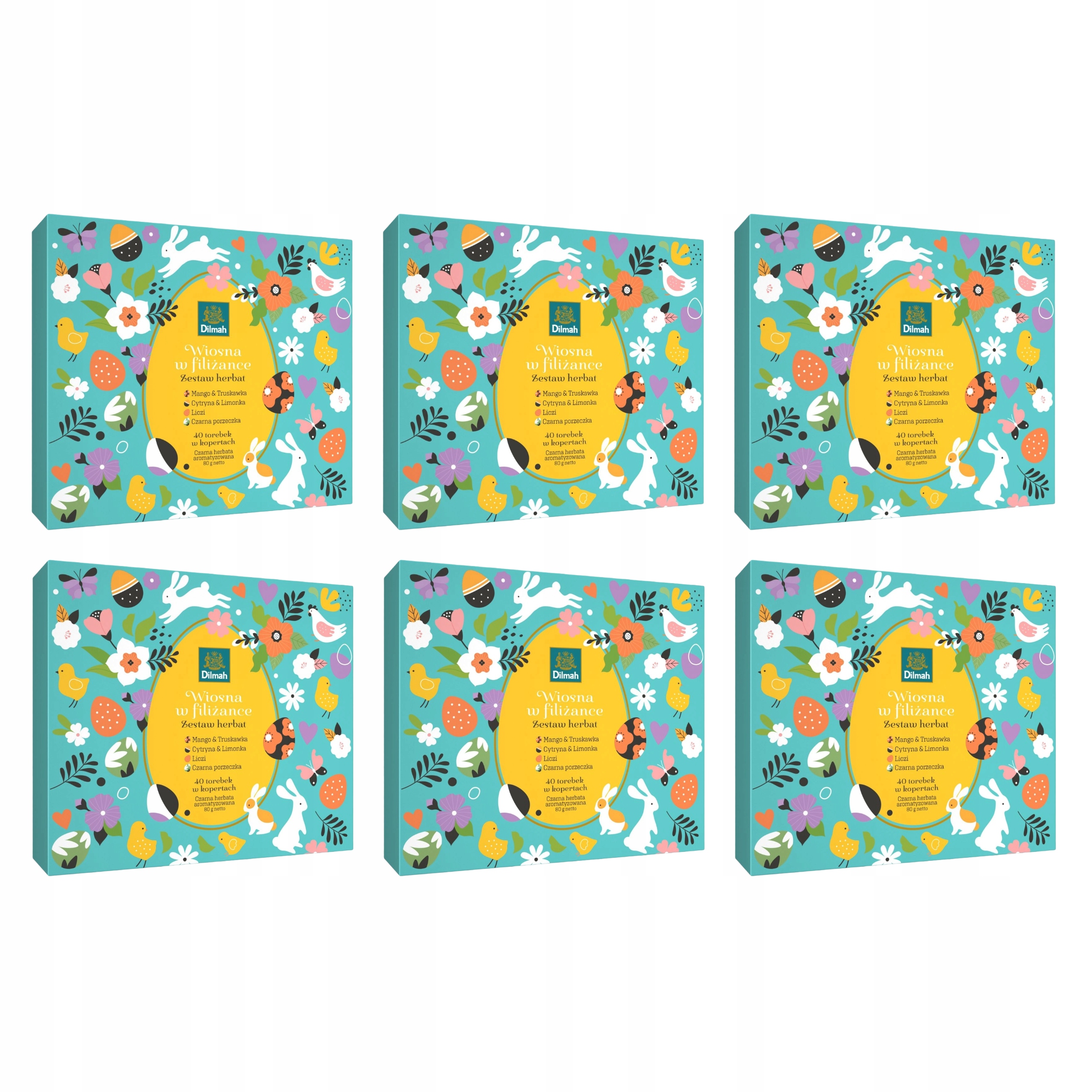 Wielkanocny Zestaw Herbat Czarnych 4 Smaki na Wielkanoc 5 1