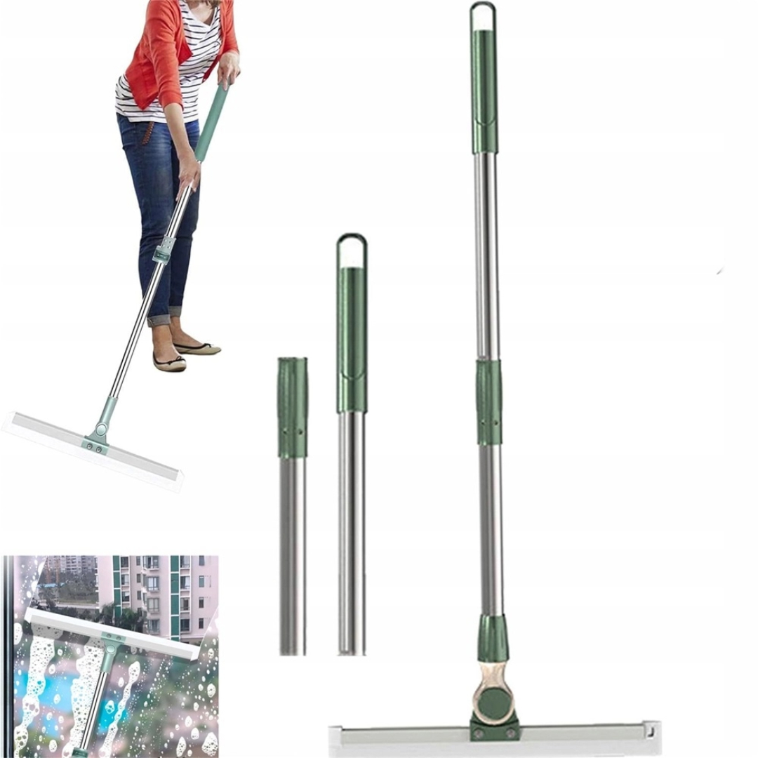 Stahovák Na Podlahy A Vodu 50 CM S Hliníkovou Tyčí 125 CM, Pevný