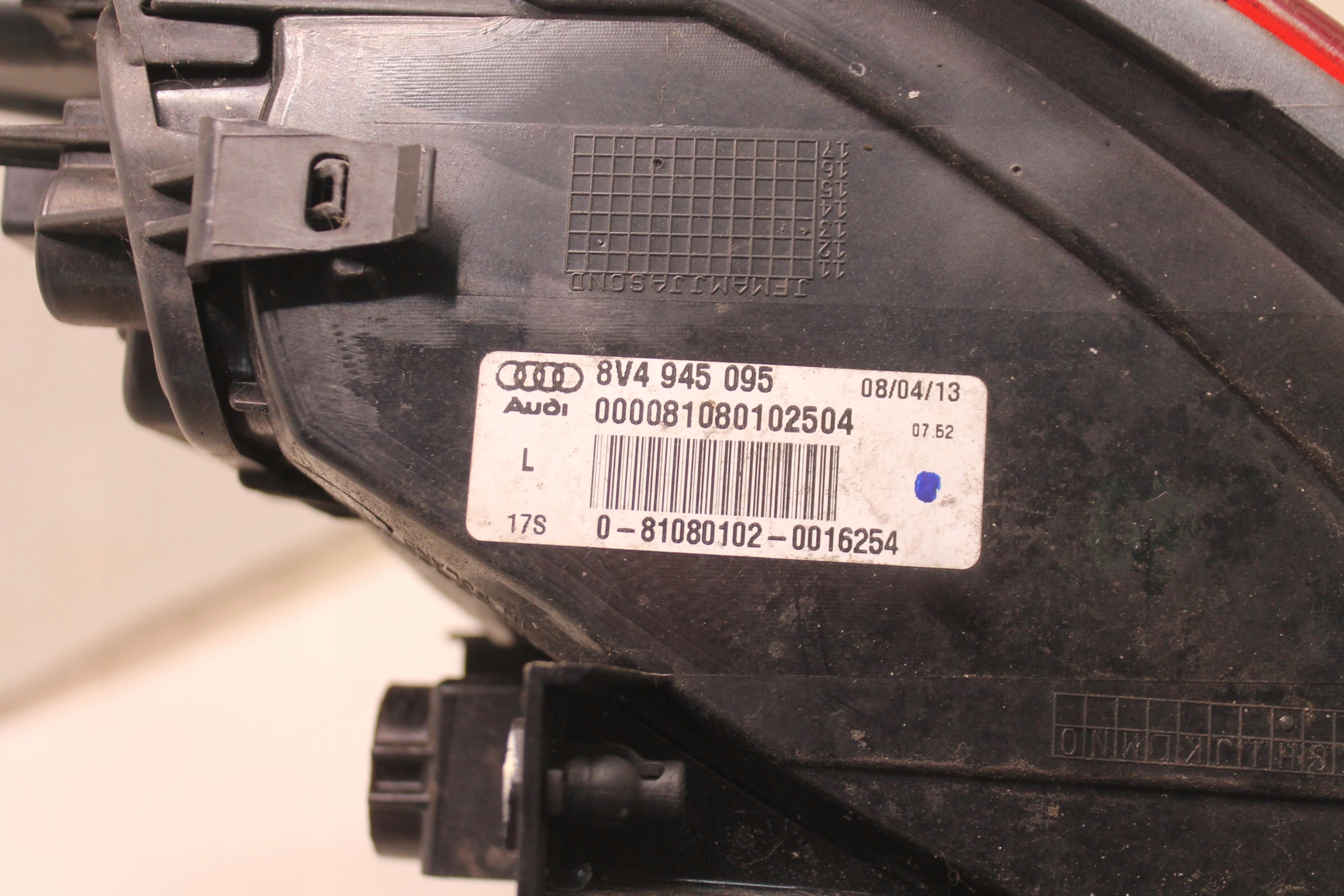 light left rear part left rear 8V4945095 AUDI A3 8V 13-16 SPORTBACK