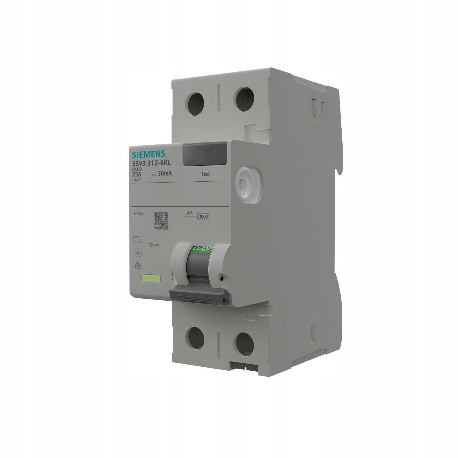 Proudový spínač 25A 30mA 2p Rccb Vde Siemens 9991