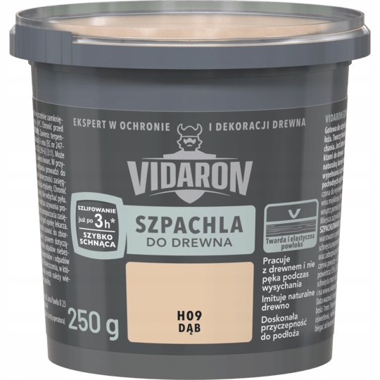 

Szpachla do drewna dąb 250g Vidaron