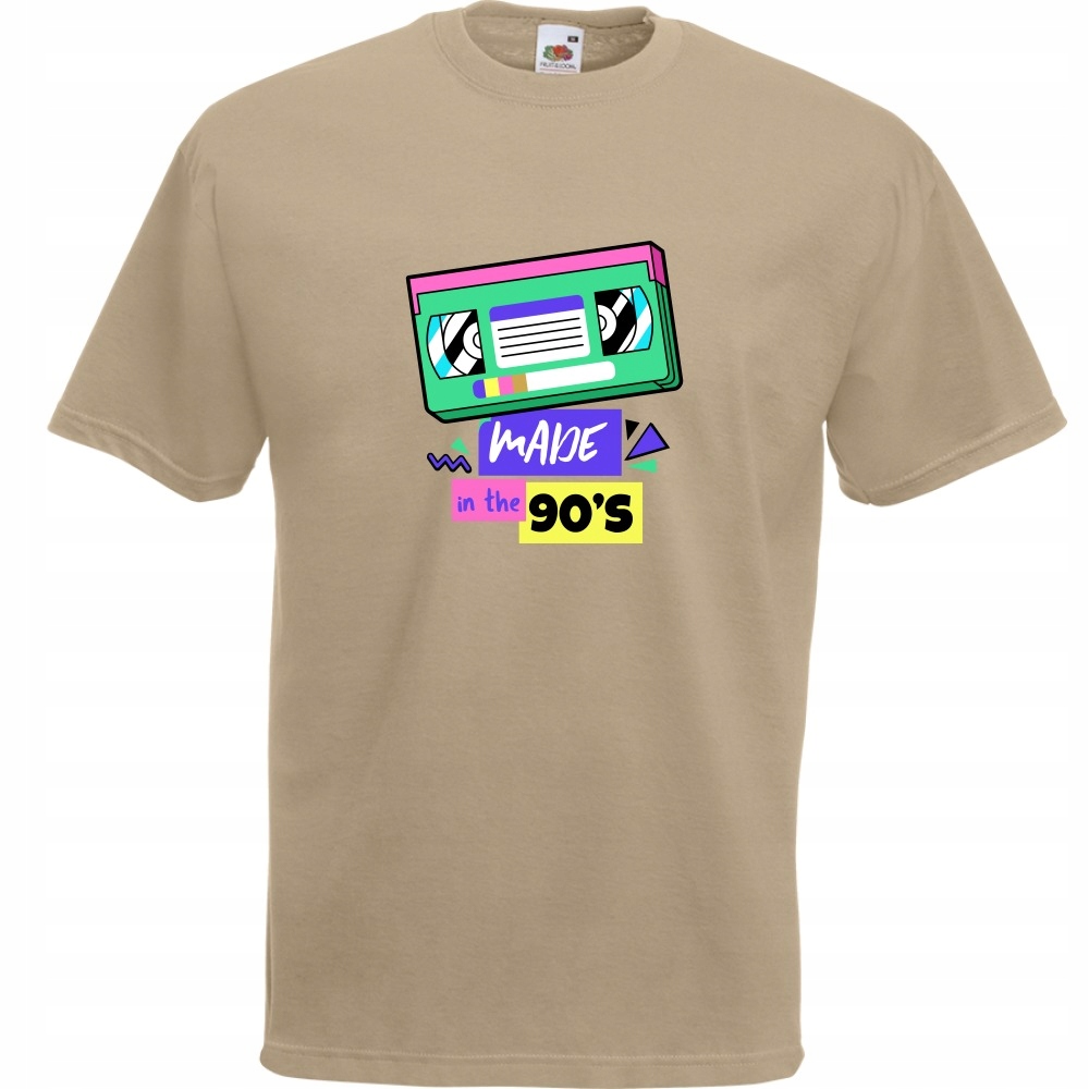 

Koszulka kaseta made in 90's S khaki