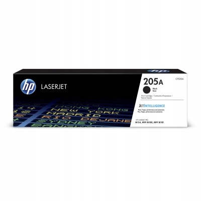Hp 205 Black Original Lj Toner Cartridge, CF530A CF530A