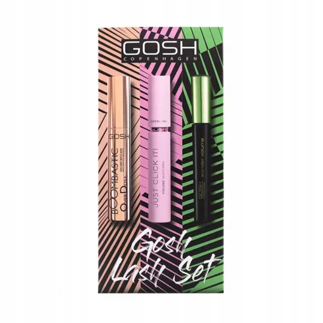 GOSH LashSet zestaw tusz Overdose Click It Wonder