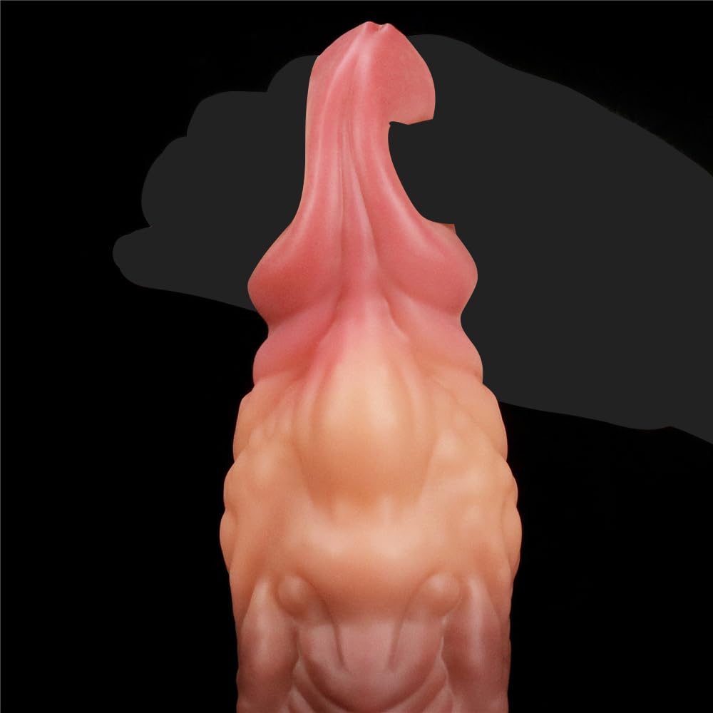 DILDO PENIS Realistyczny Dildo 18cm Silikonowy Analplug z Przyssawką — miniatura 7