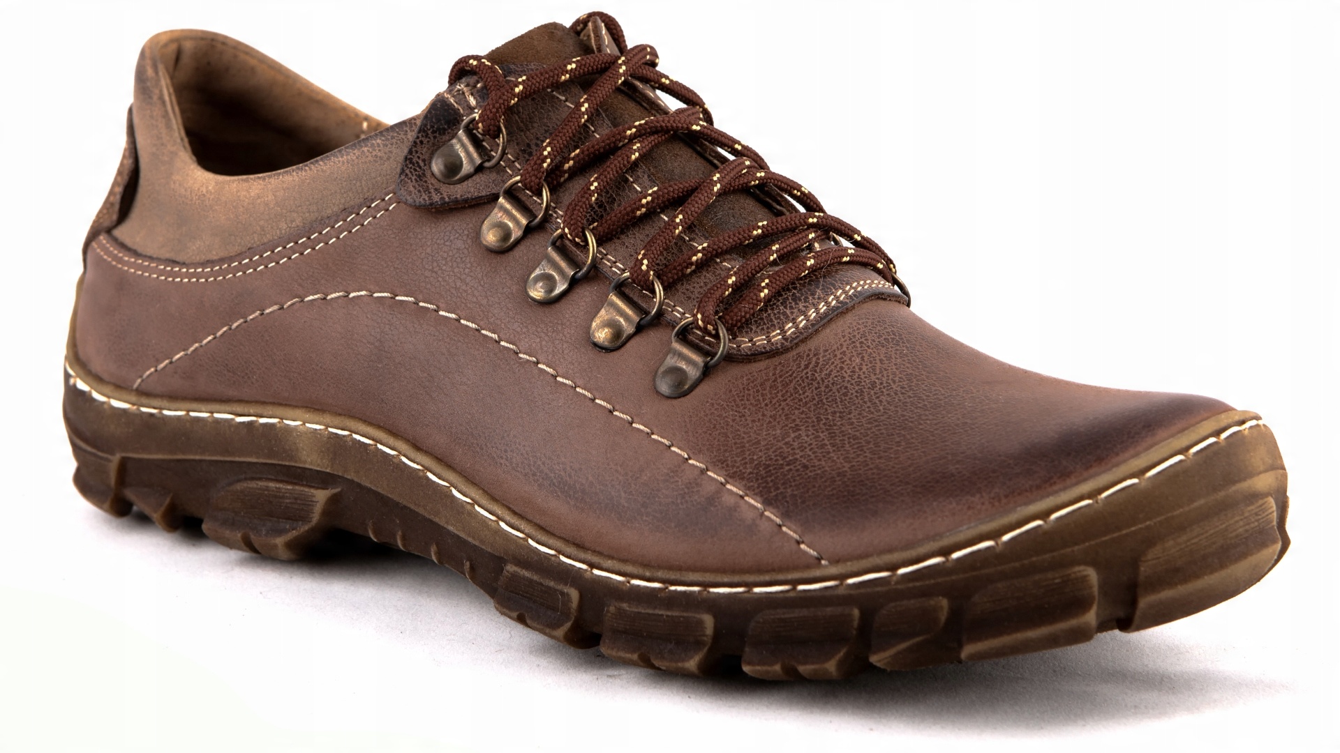

Półbuty męskie Polskie buty skórzane trekking 40