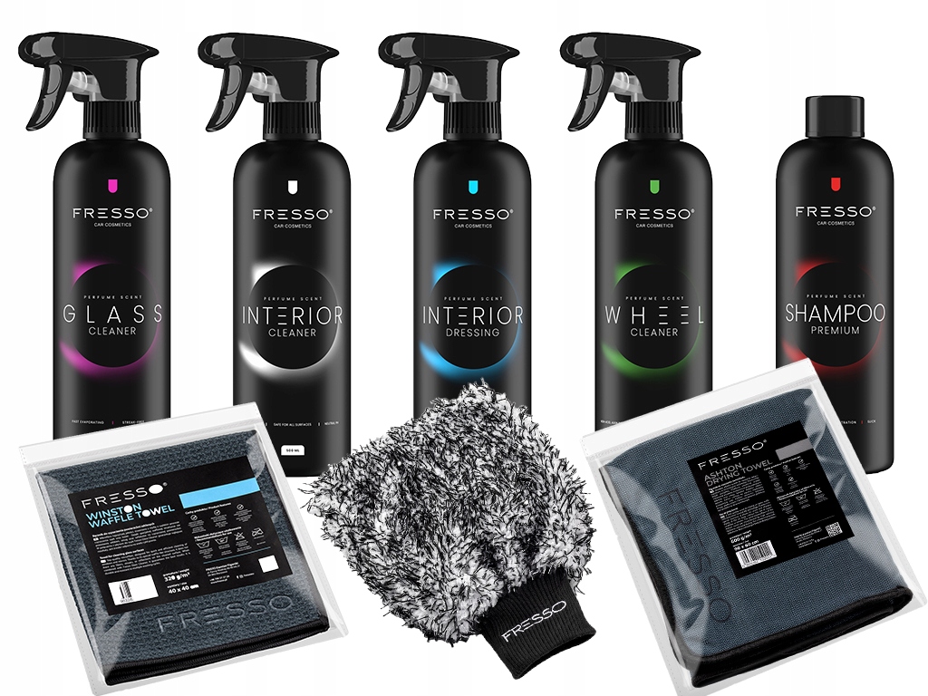 Fresso Zestaw kosmetyków do Auta Detailingu 0,5L