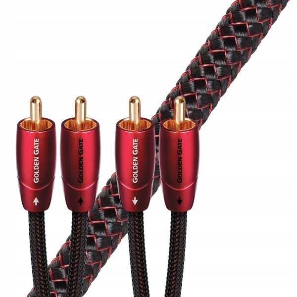 Audioquest Golden Gate Rr 2,0 m kabel audio 2 x Rca 2 x Rca