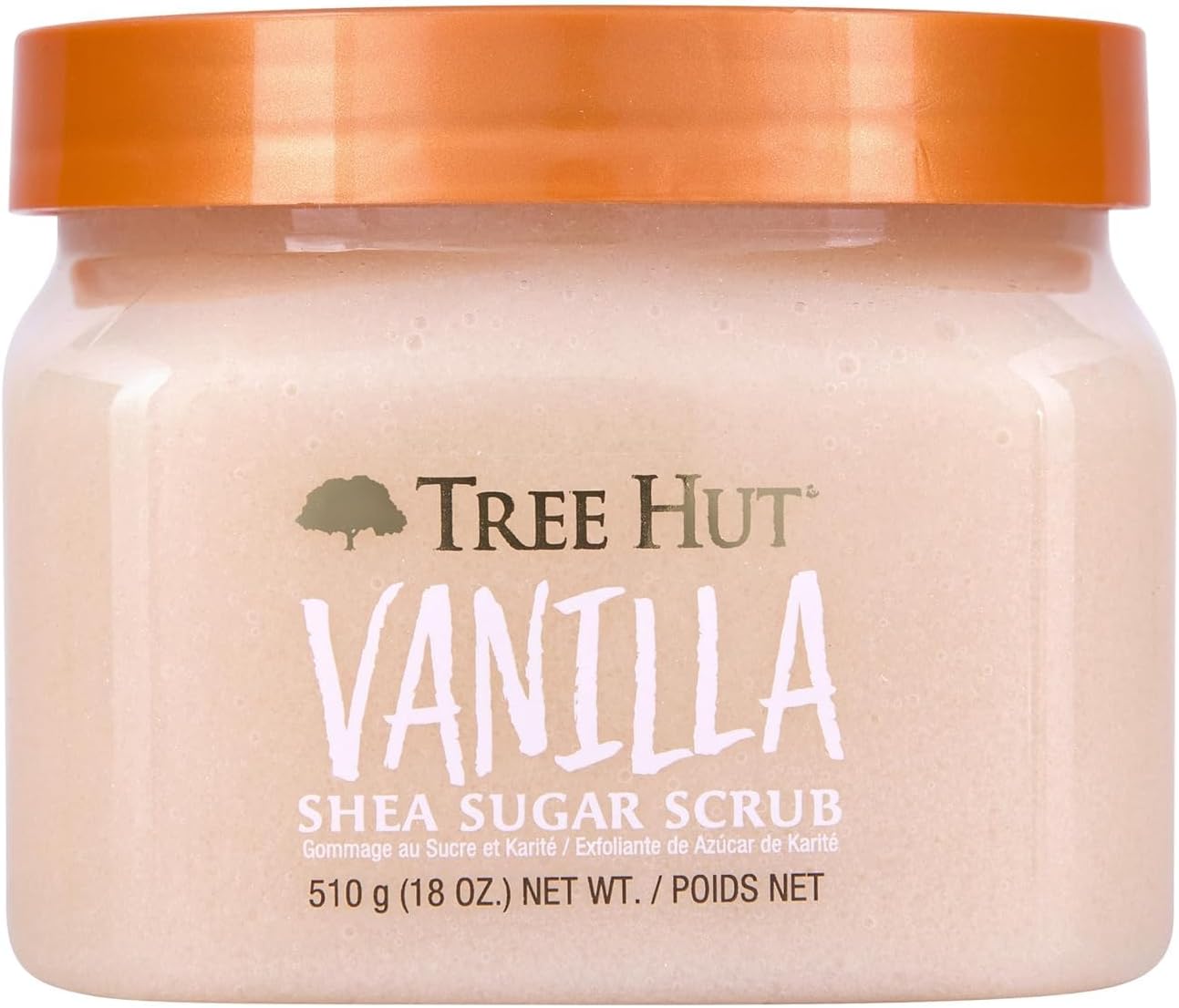 Tree Hut Cukrový peeling s bambuckým máslem s vůní vanilky