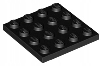 

Lego 3958 Płytka plate 4x4 Czarna Nowa