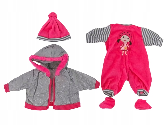 UBRANKO DLA LALKI BOBAS 45CM Kod producenta 0-000