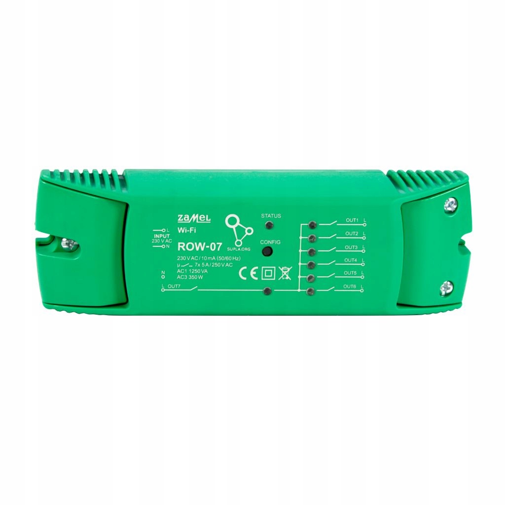 ZAMEL SUPLA ODBIORNIK WI-FI NATYNKOWY 7K ROW-07
