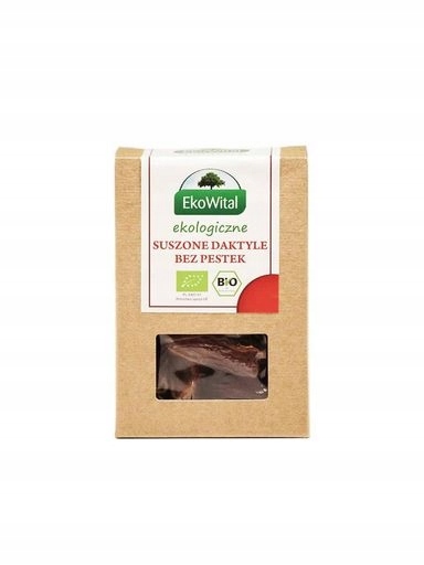 6 x Ekowital Sušené datle bez pecek Bio 150 g