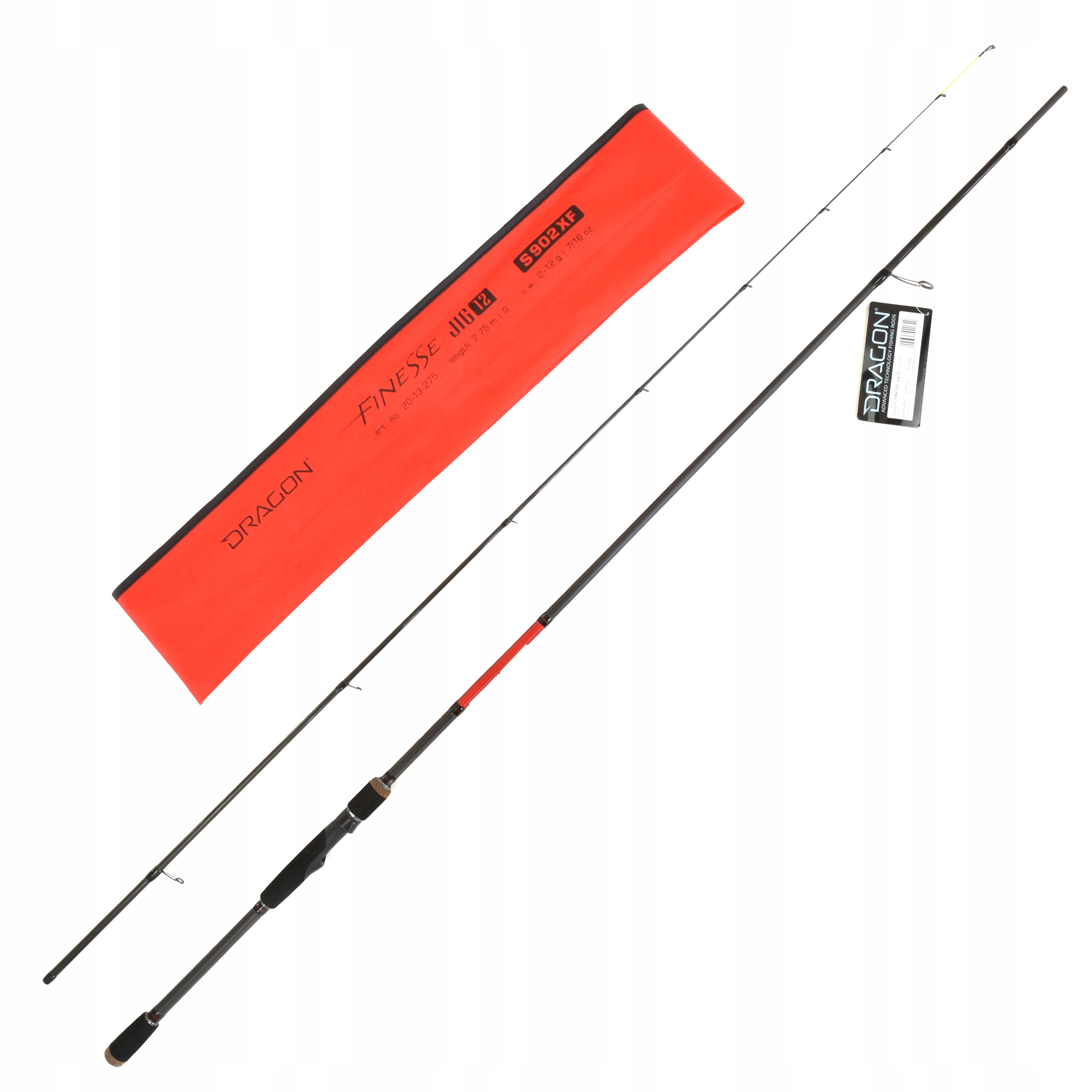Wędka spinningowa Dragon Finesse Jig 2.75m 2-12g
