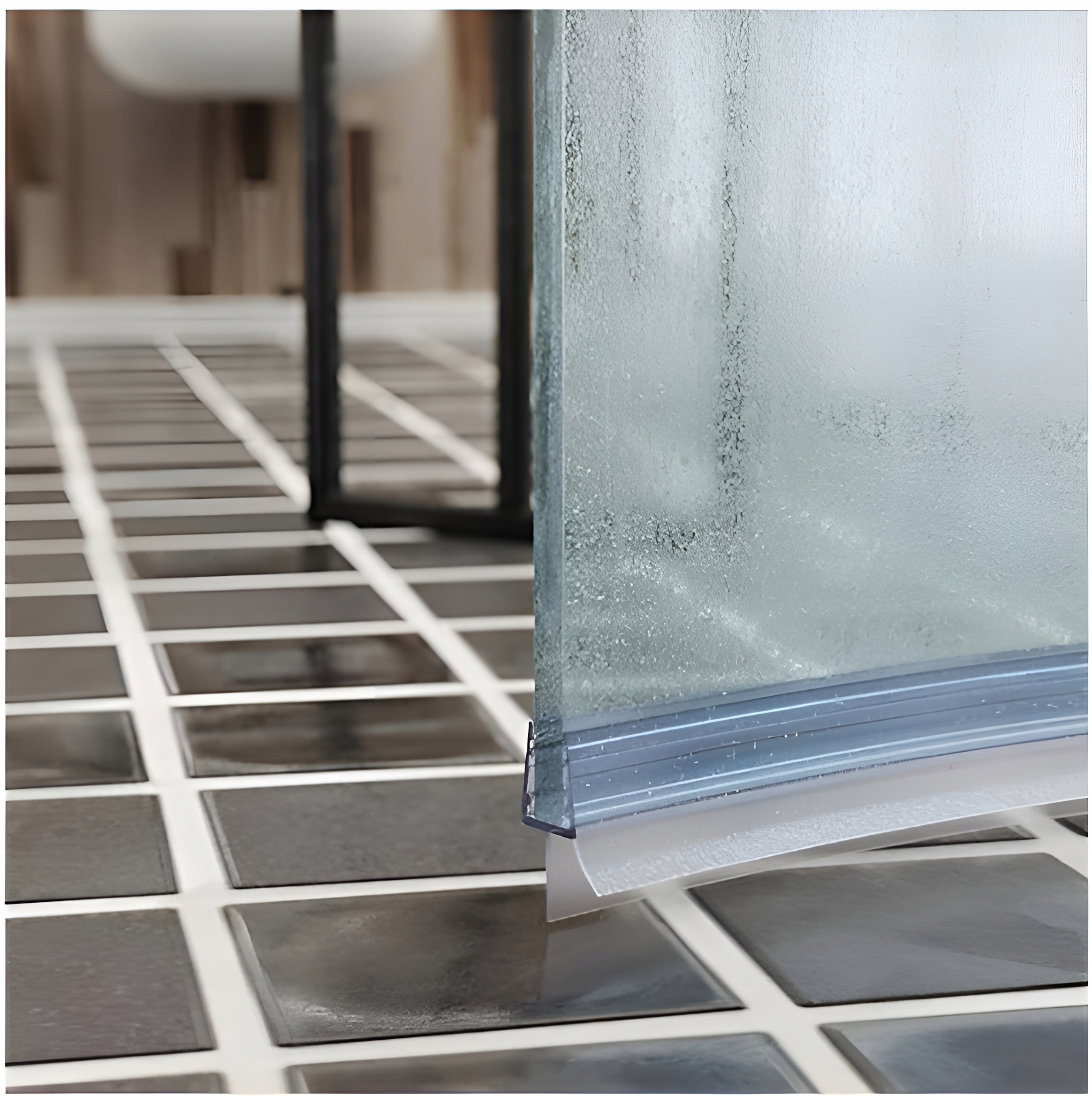 USZCZELKA KABINY PRYSZNICOWEJ PARAWANU SZYB DOLNA DRZWI 6-8 MM 60 CM Długość (cm) 60