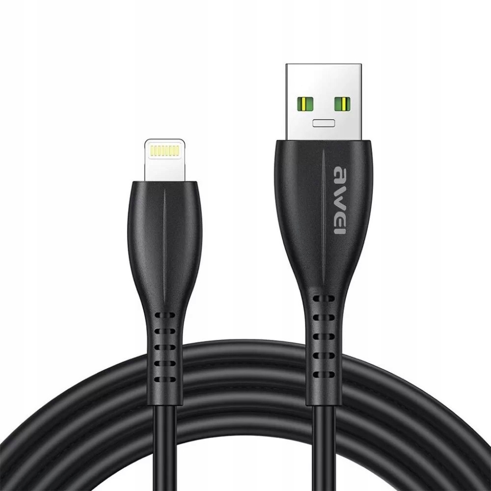 Awei kabel CL-115L Usb na Lightning czarny/black