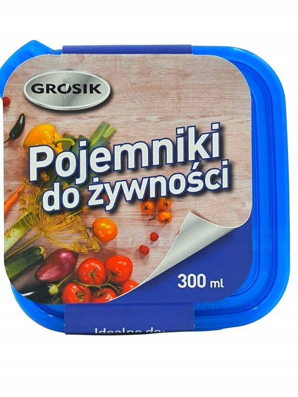 

Zestaw 3X300ML Pudełko Na Żywność Lunch Box Grosik