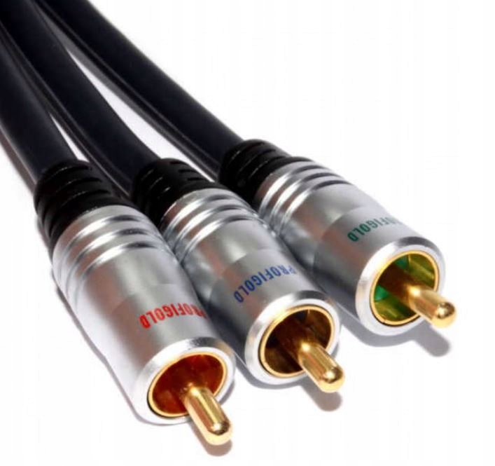 Profigold PGV335 kabel component Video 3xRCA
