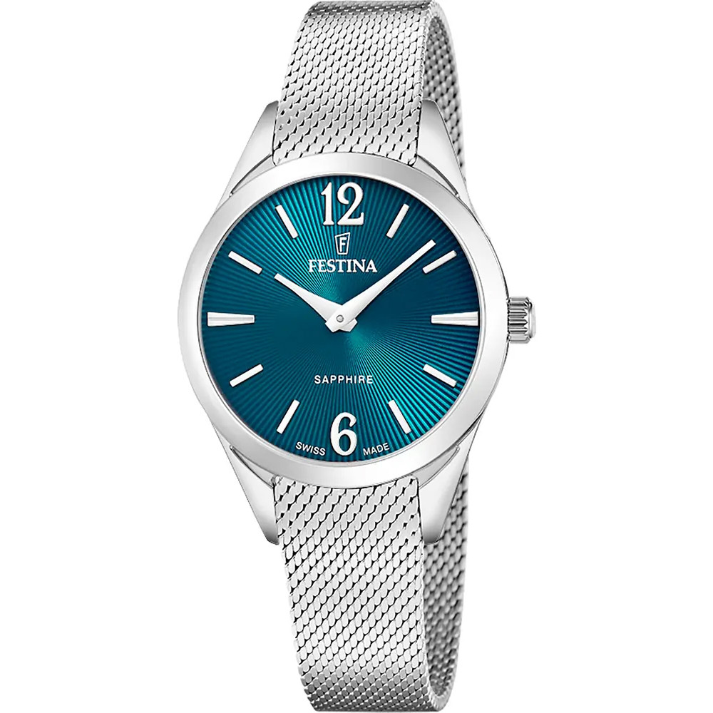 Dámské hodinky Festina F20076-4 stříbrné
