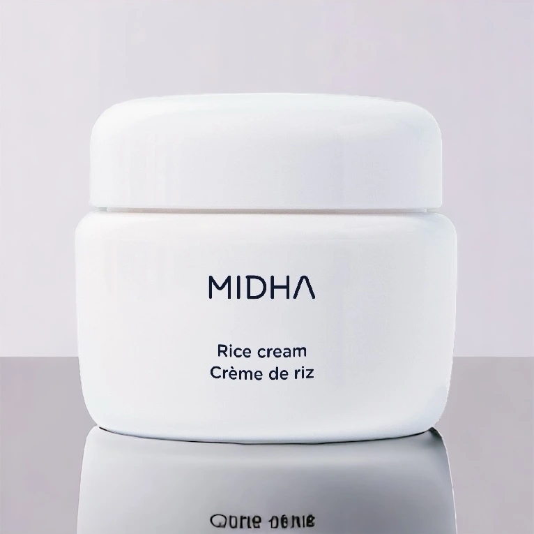 Korejský hydratační krém Midha s rýží Glowing & Moisturizing 50 ml