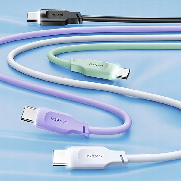 Usams Kabel Usb-c na Usb-c 100W 1,2mPort Display Fast Charging Lithe Series