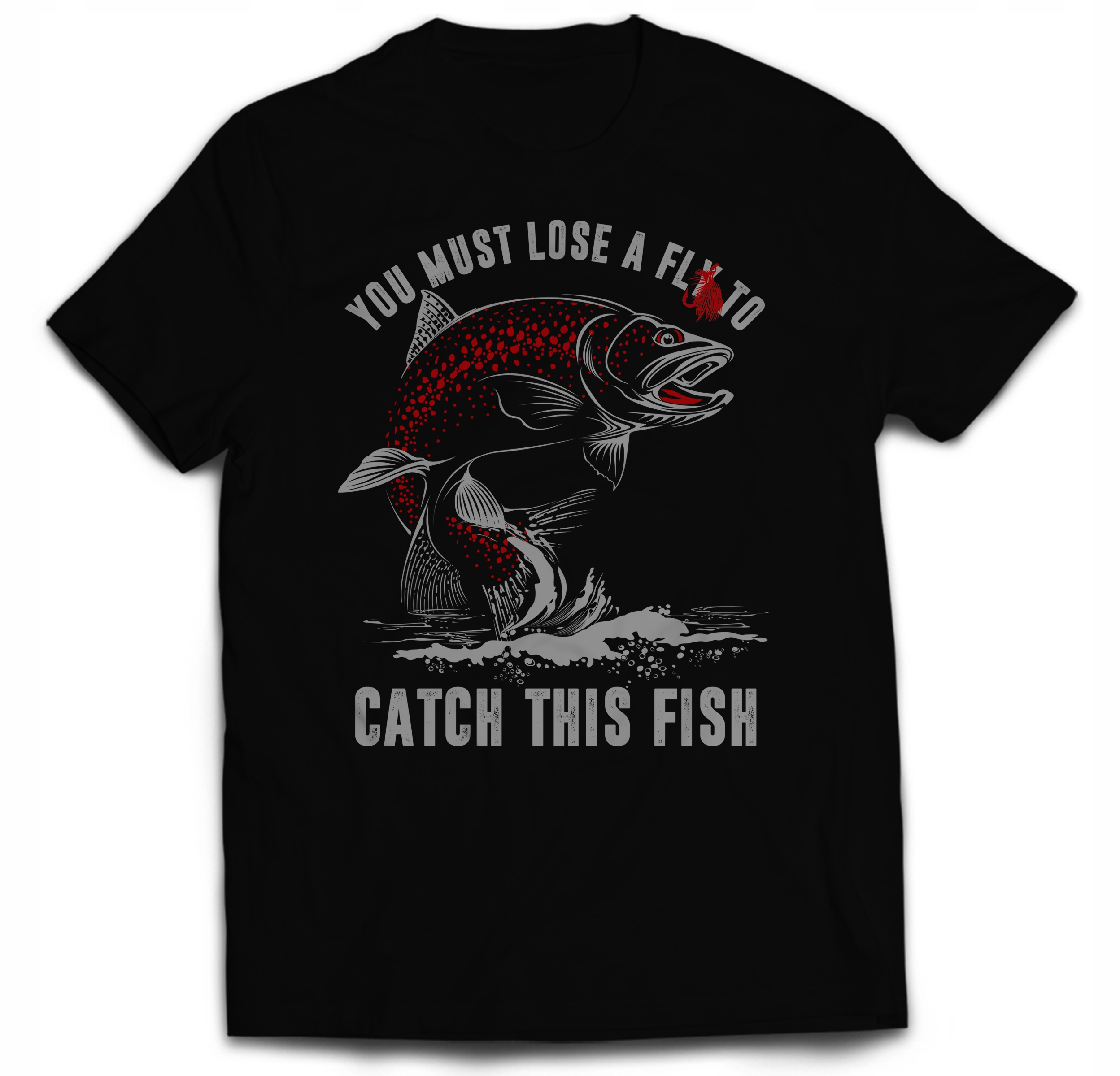 

Koszulka Wędkarska Dla Wędkarza Na Ryby XXL