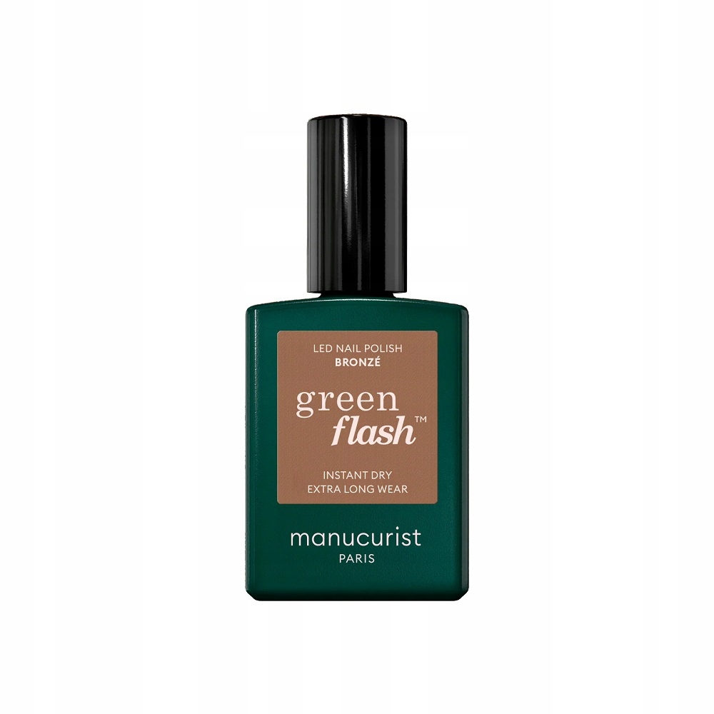Manucurist Green Flash Led Gel Nail Lacquer Lak Na Nehty Bronze 15 ml