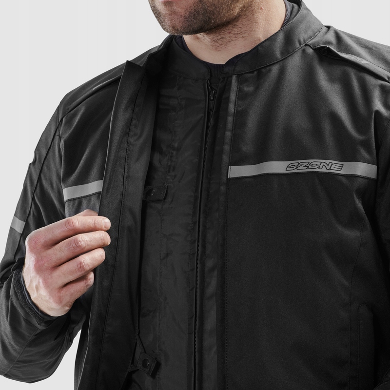 OZONE TEKSTYLNA KURTKA MOTOCYKLOWA PODPINKA PRZECIWDESZCZOWA RIDER BLK 12XL Rodzaj Męskie