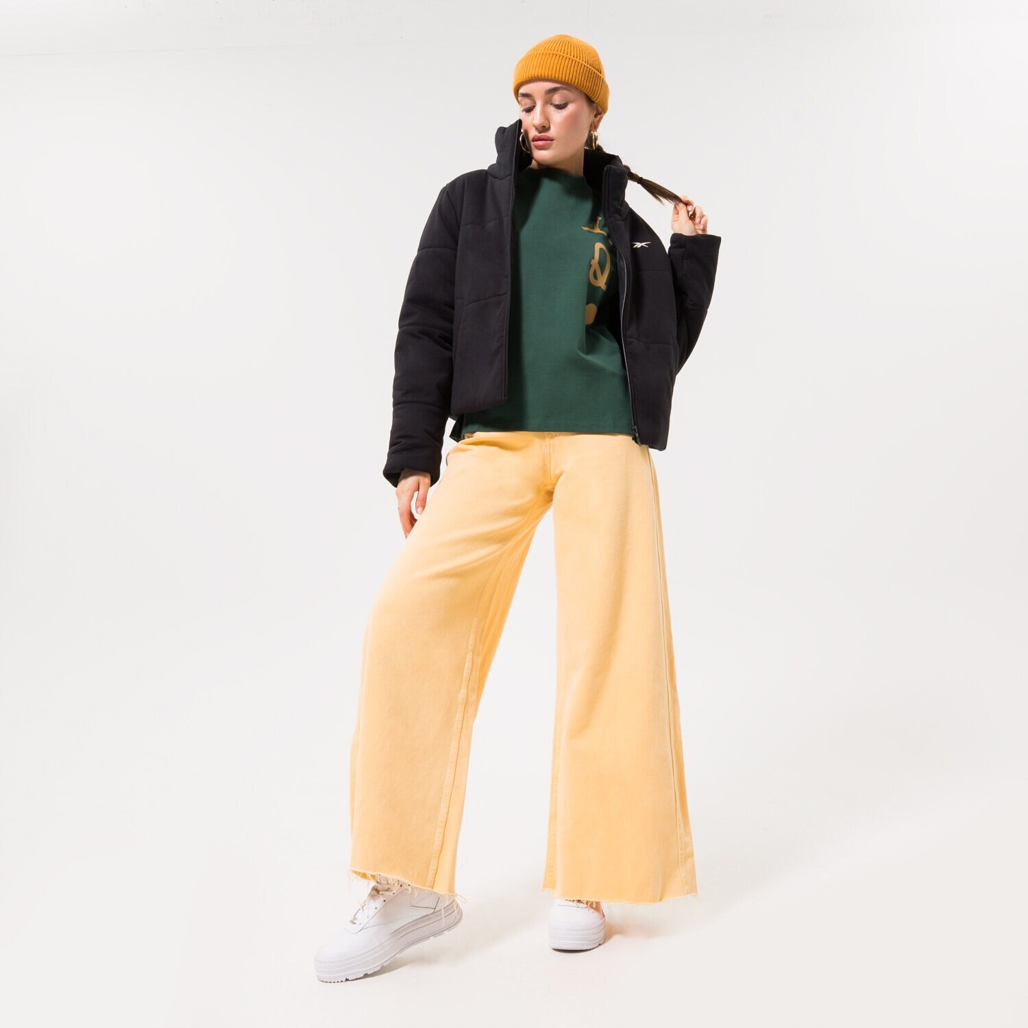 Reebok Dámská Bunda Puffer Jacket HH7248 černá