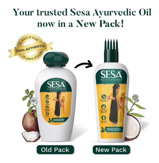 

Sesa Oil Olejek Do Włosów 100ml