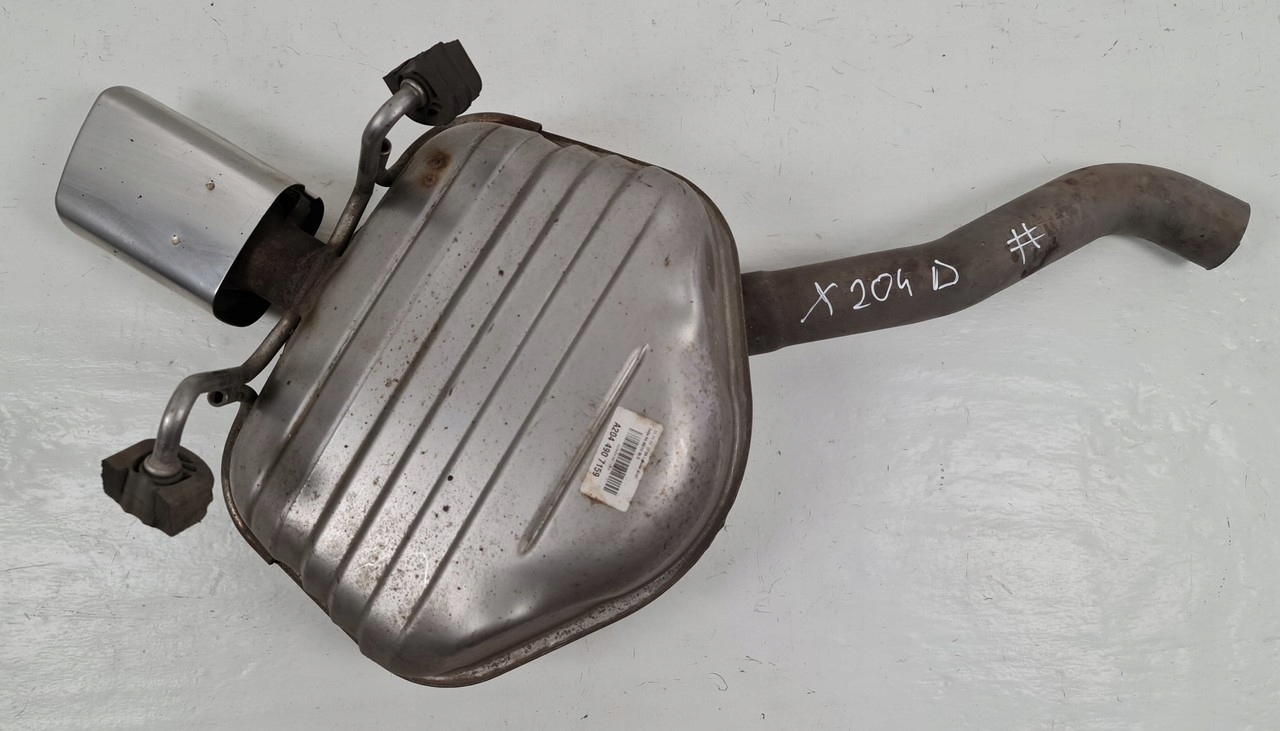 ГЛУШИТЕЛЬ КОНЕЧНЫЙ ВИХЛОПНА MERCEDES GLK X204 2.2 CDI