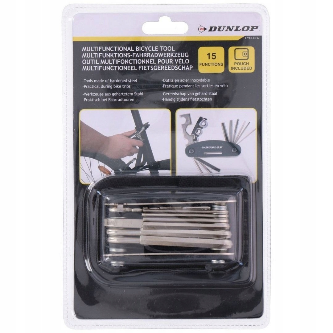 ZESTAW NARZĘDZI ROWEROWYCH ROWERU MULTITOOL DUNLOP Marka Dunlop