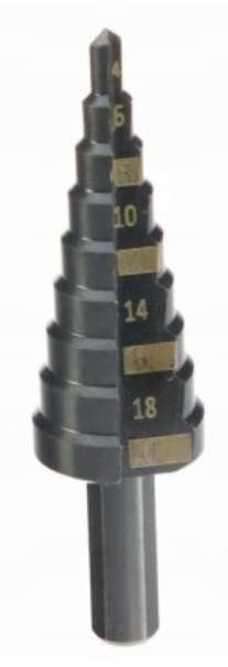 

Wiertło stożkowe, stopniowe 4-20mm C9261 Richmann