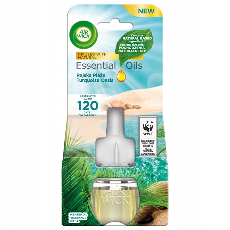 Air Wick Rajska plaża Elektryczny Wkład 19ml