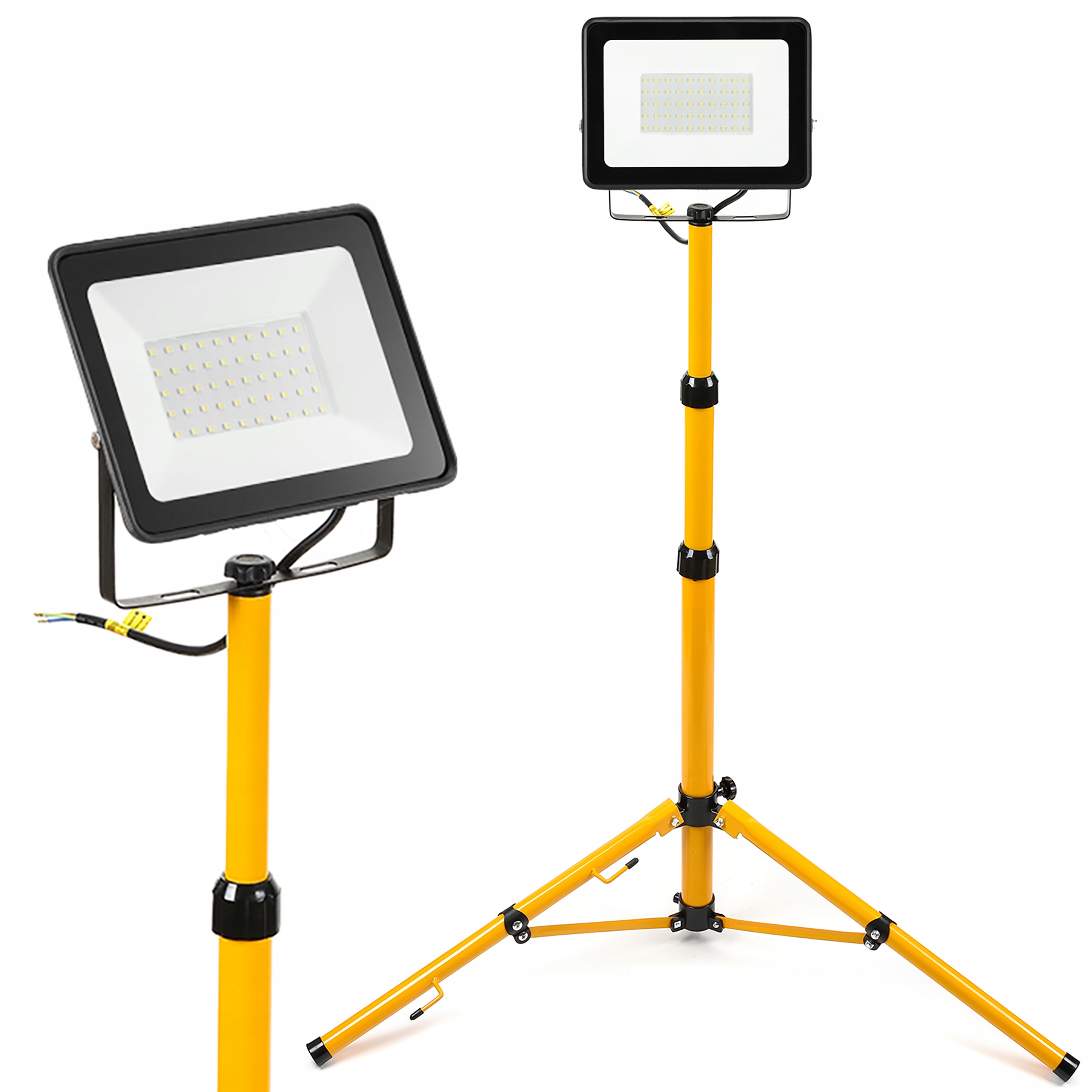 

Halogen Naświetlacz Led 50W Statyw Budowlany