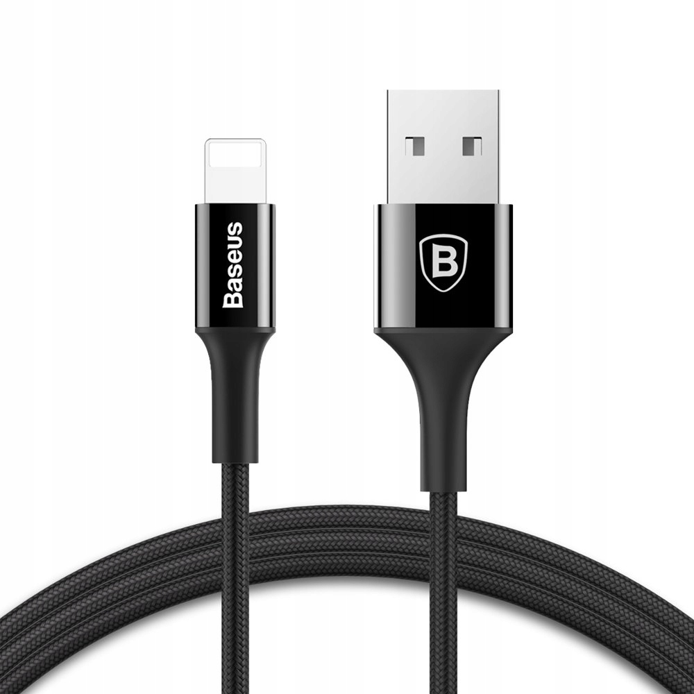 

Kabel Oplot | Baseus Shield | Lightning Wyrzymały