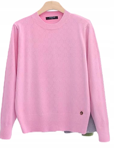 Elegancki AŻUROWY Modny SWETER SWETEREK damski BLUZKA DUŻO KOLORÓW