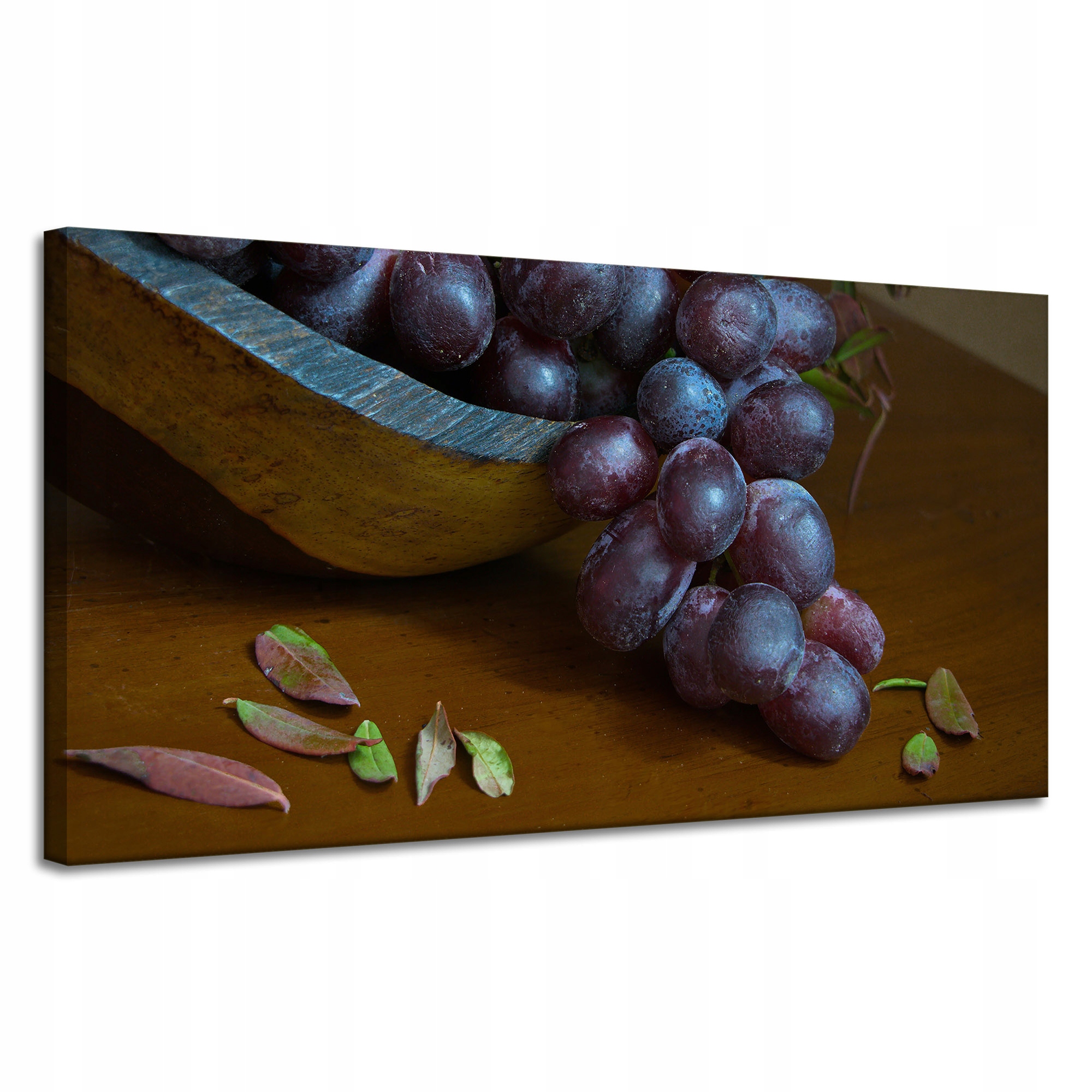 Obraz na plátně Kuchyně Červené Hroznové Víno 120x60