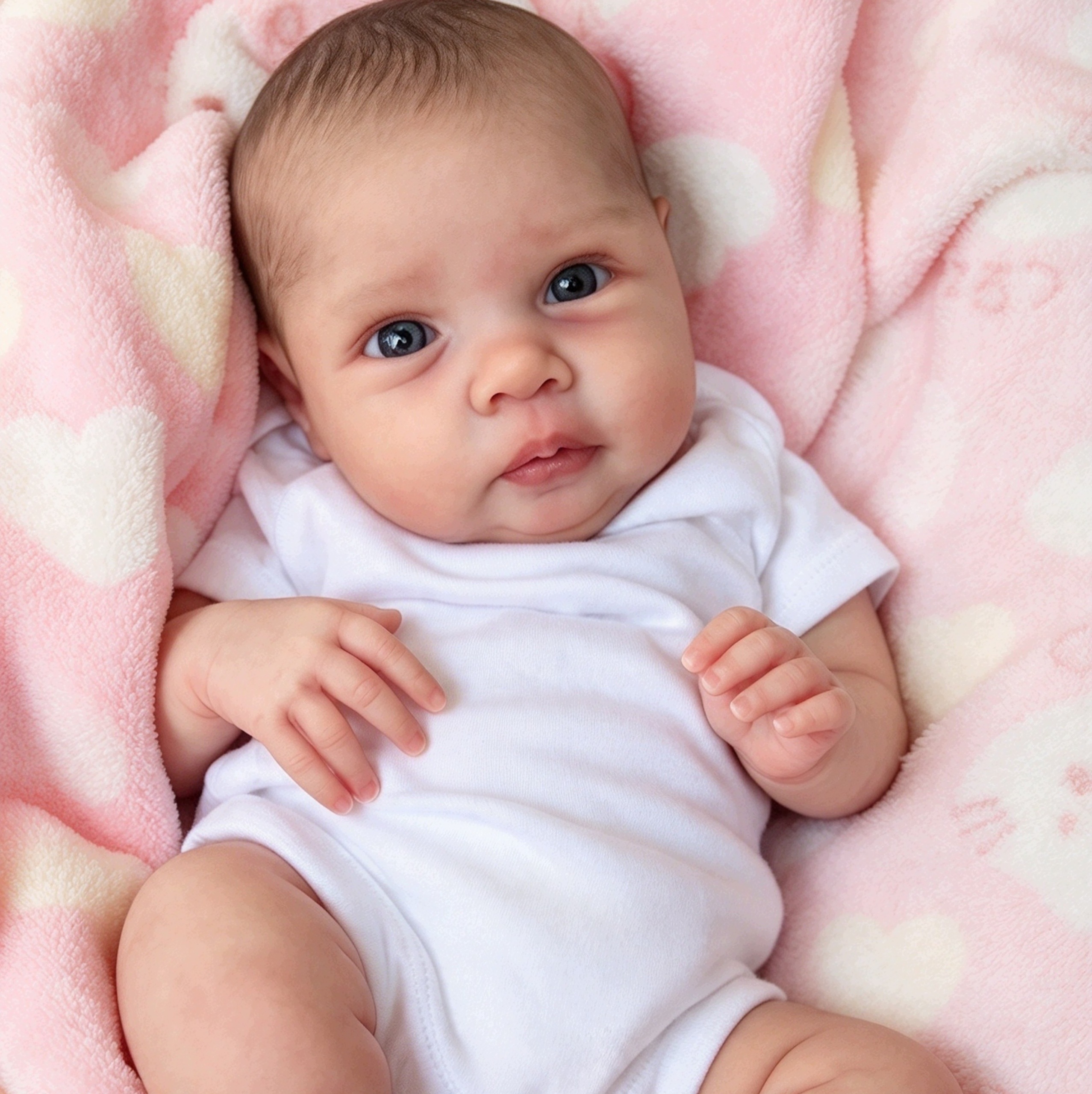 20-CALOWA Wykwintna Lalka 3D Do Reborn Doll Symulacji Malowania Odrodzenia