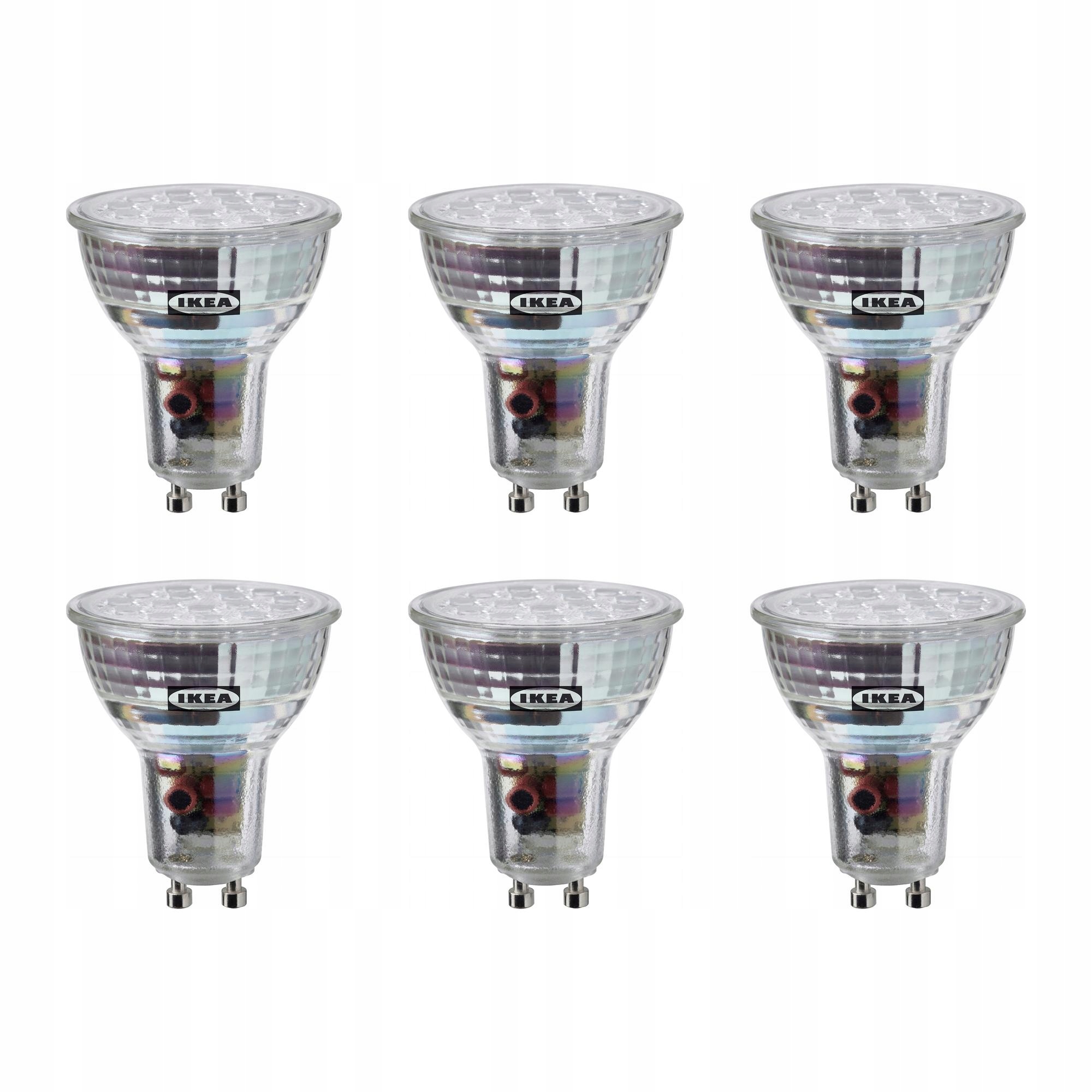 6 ks Led žárovka GU10 600 lumenů stmívatelná Solhetta
