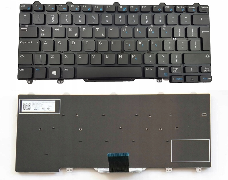 

Nowa Klawiatura Dell Latitude 12 E7270 E5270 Pl