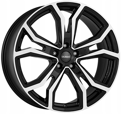 1x Dezent Tv Dark 19 5x114.3 ET45 67.1 TTV9I0BP45E