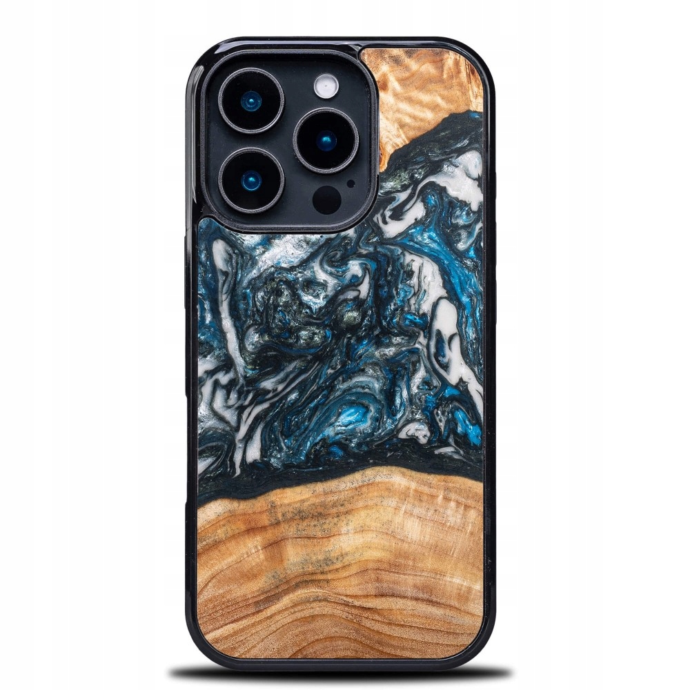 Pouzdro Bewood Unique pro iPhone 16 Pro Planety Země