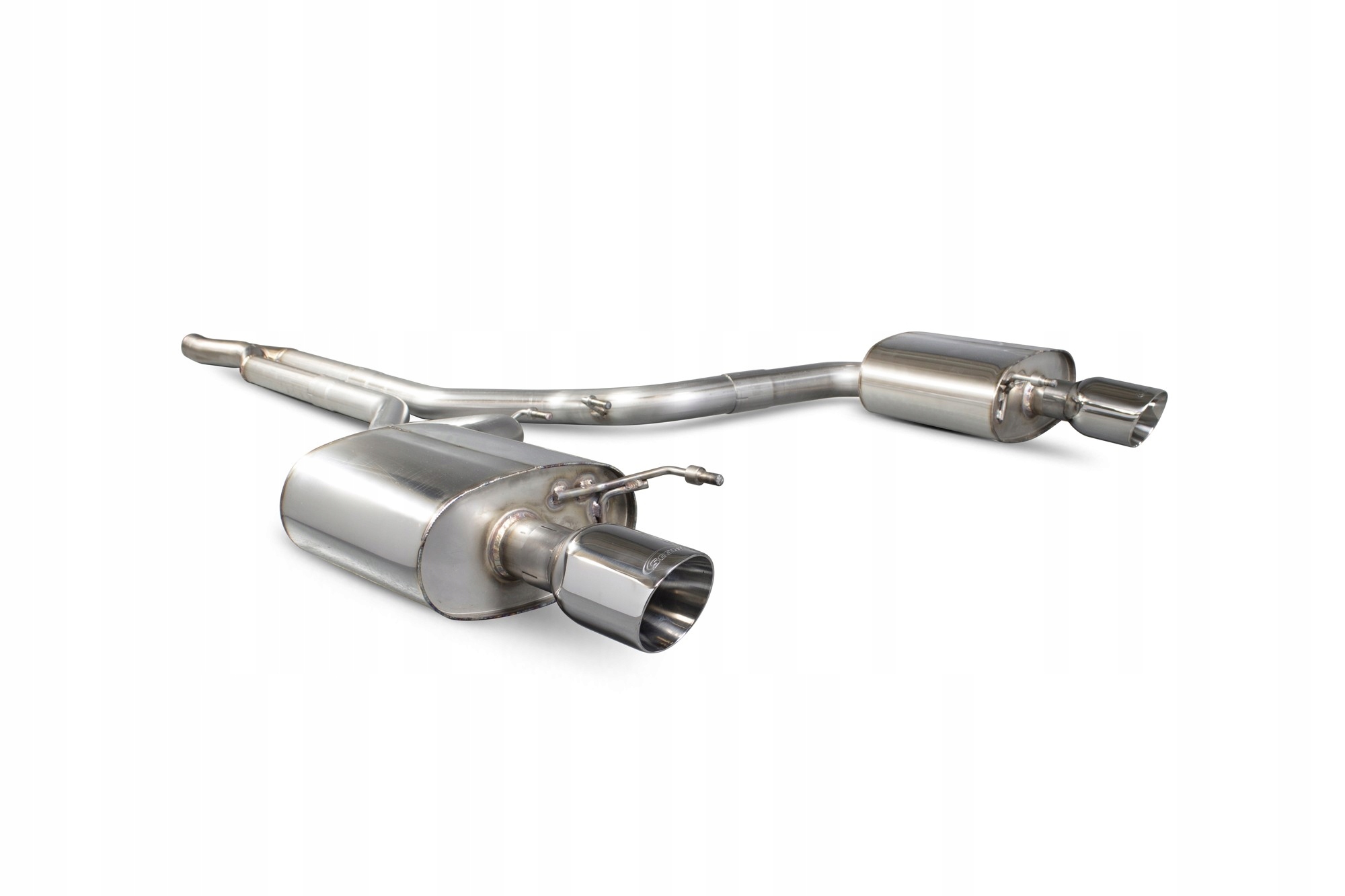 SFDS087 - Ford Mustang 2.3 T CATBACK громкий SCORPION EXHAUSTS